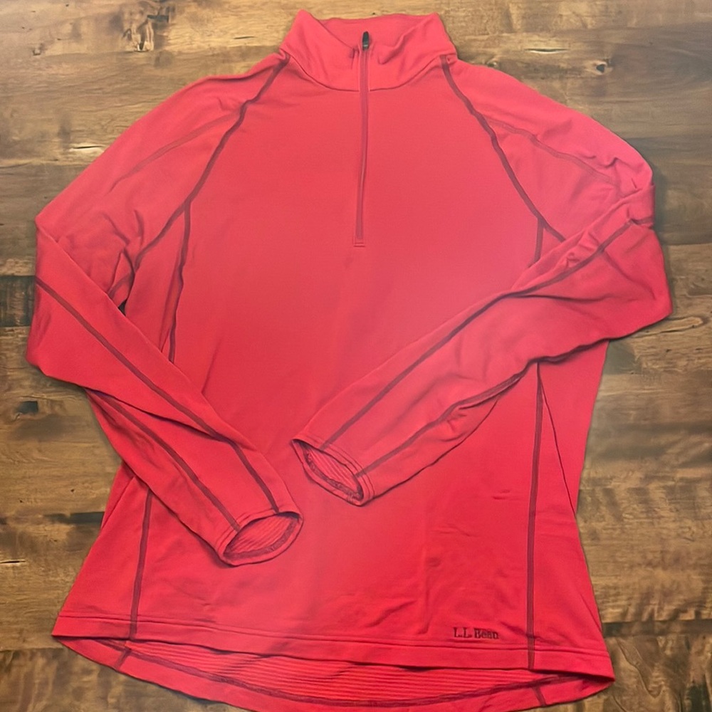 Men’s LLBean lightweight 1/4 zip